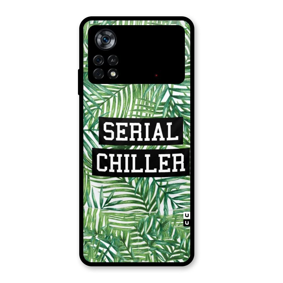Serial Chiller Glass Back Case for Poco X4 Pro 5G