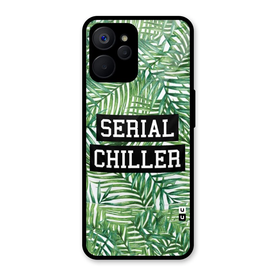 Serial Chiller Glass Back Case for Realme 9i 5G