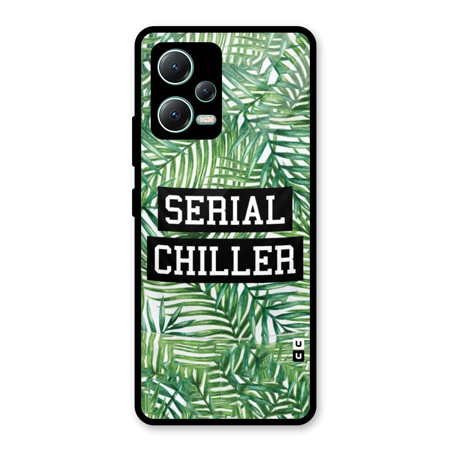Serial Chiller Glass Back Case for Redmi Note 12 5G