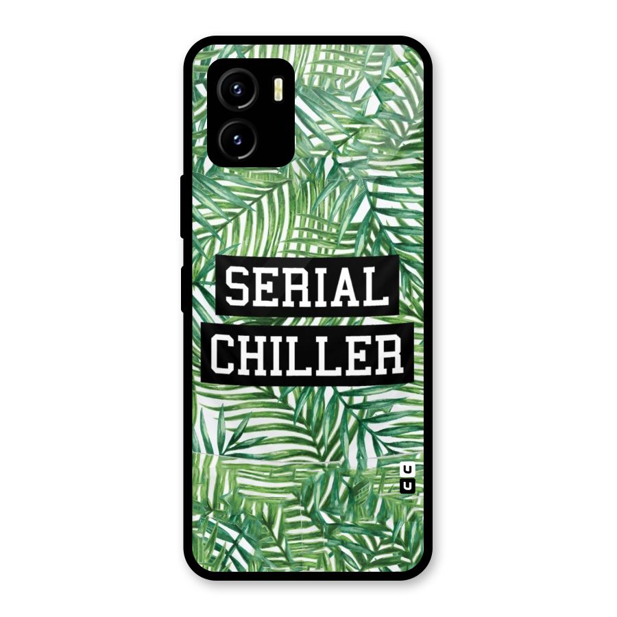 Serial Chiller Glass Back Case for Vivo Y15s