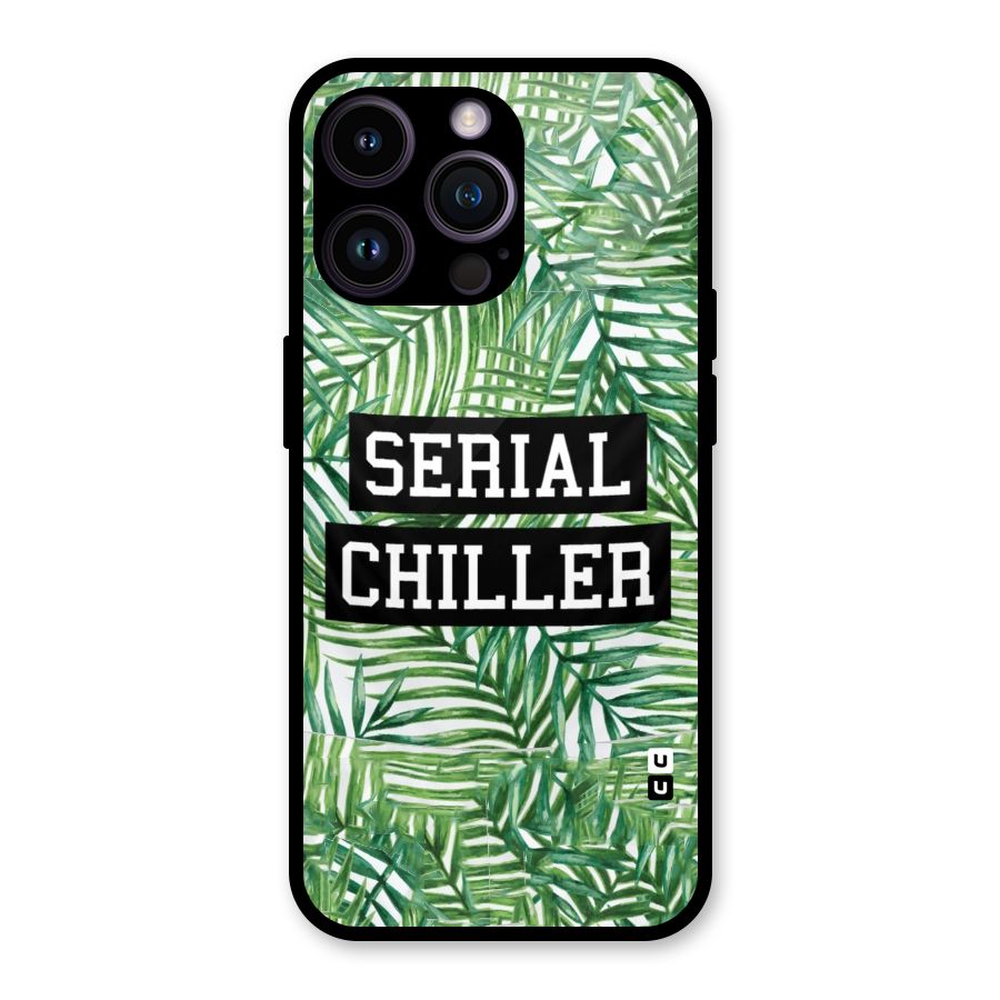 Serial Chiller Glass Back Case for iPhone 14 Pro Max
