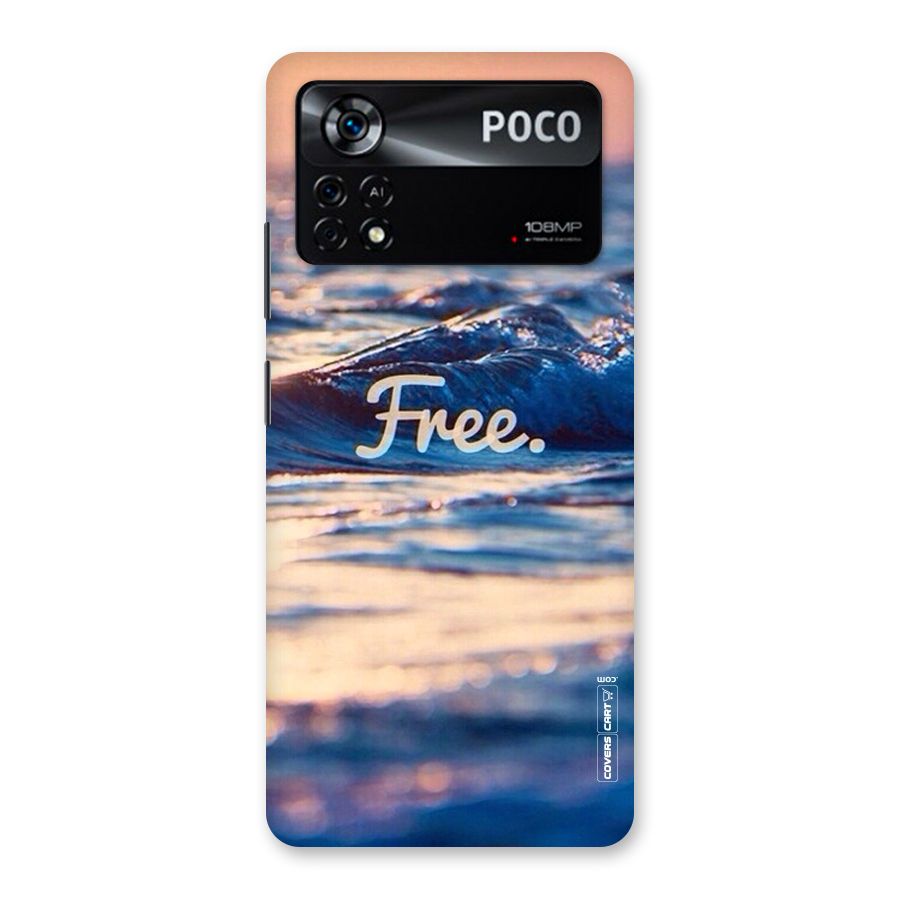Set Yourself Free Back Case for Poco X4 Pro 5G
