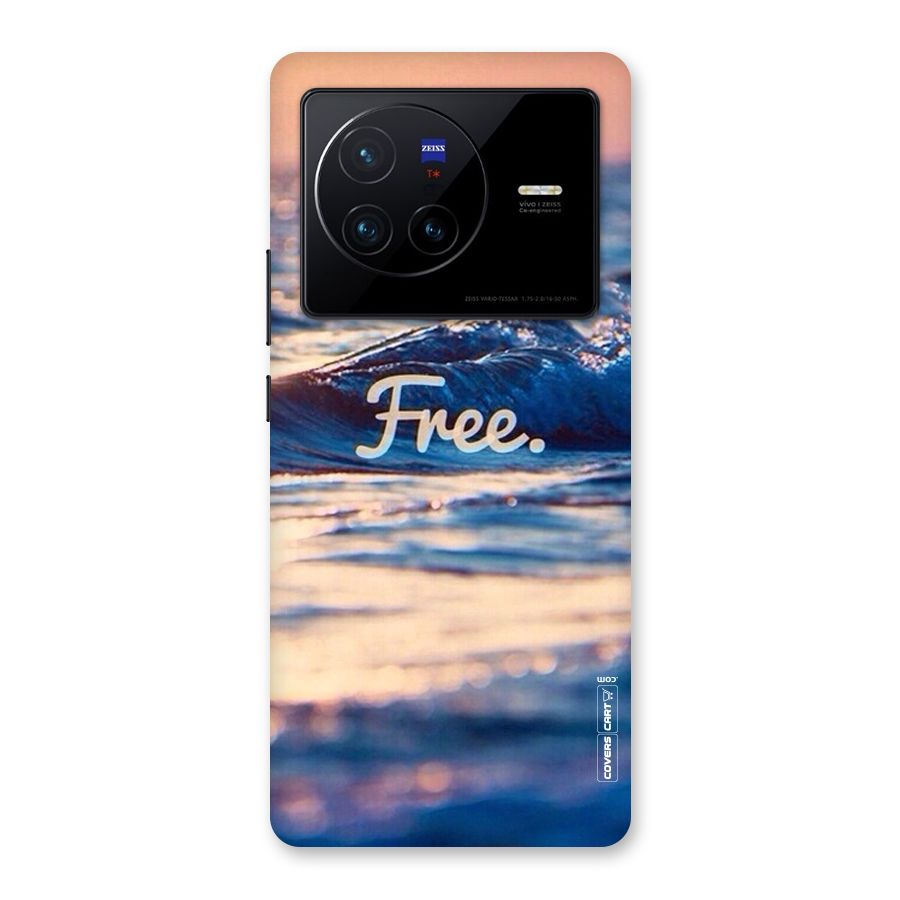 Set Yourself Free Back Case for Vivo X80