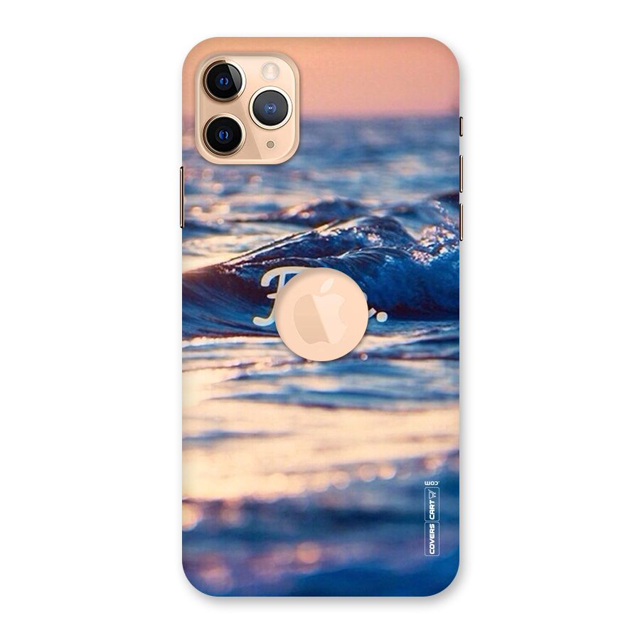 Set Yourself Free Back Case for iPhone 11 Pro Max Logo Cut