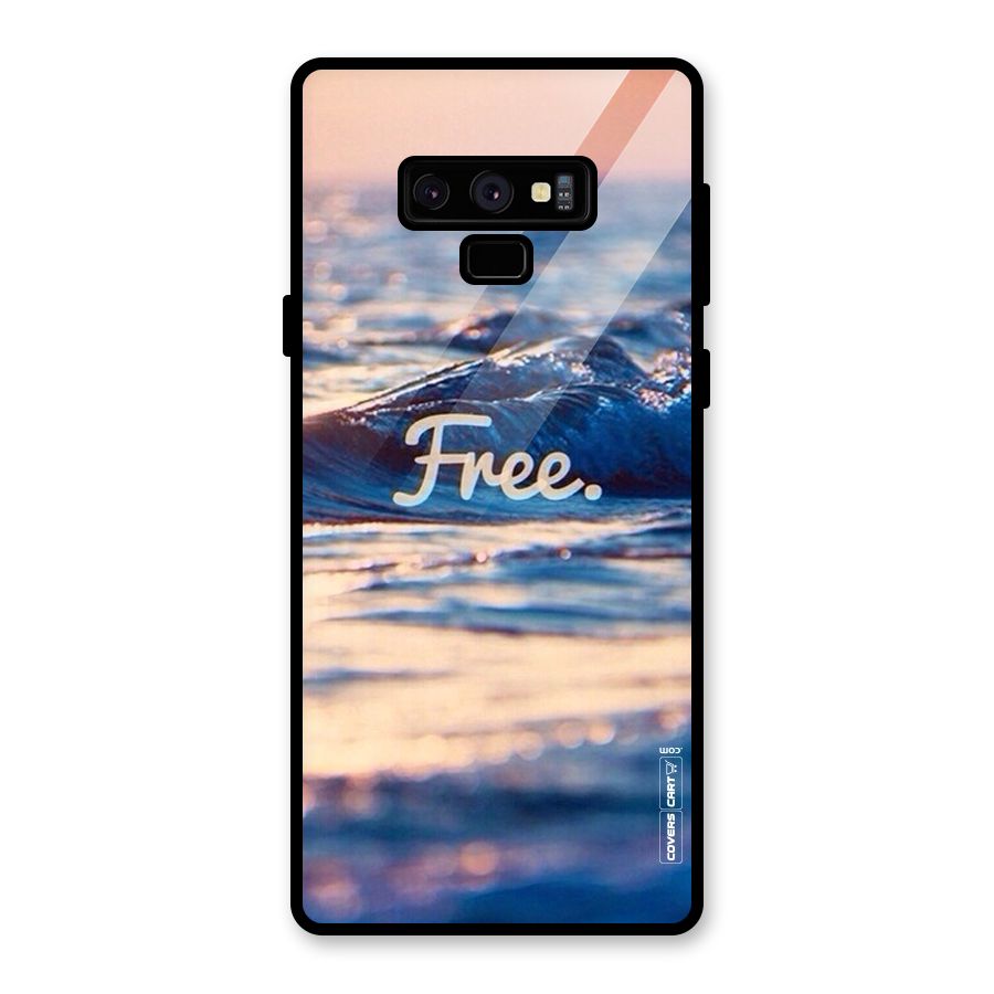 Set Yourself Free Glass Back Case for Galaxy Note 9