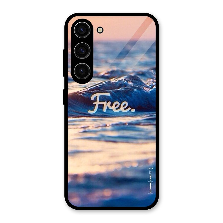 Set Yourself Free Glass Back Case for Galaxy S23