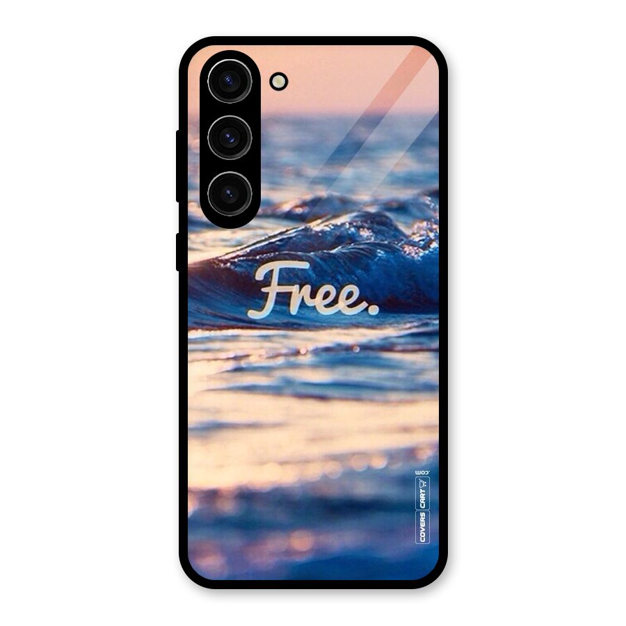 Set Yourself Free Glass Back Case for Galaxy S23 Plus