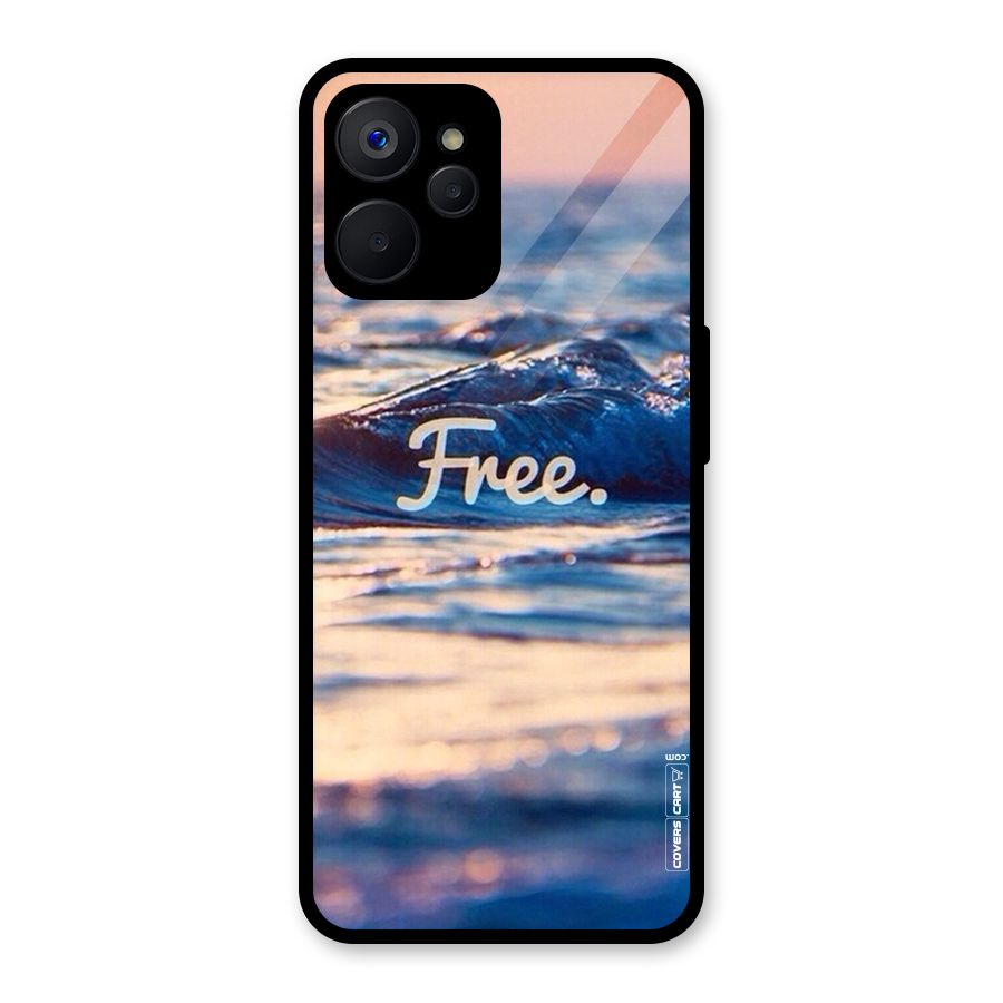 Set Yourself Free Glass Back Case for Realme 9i 5G