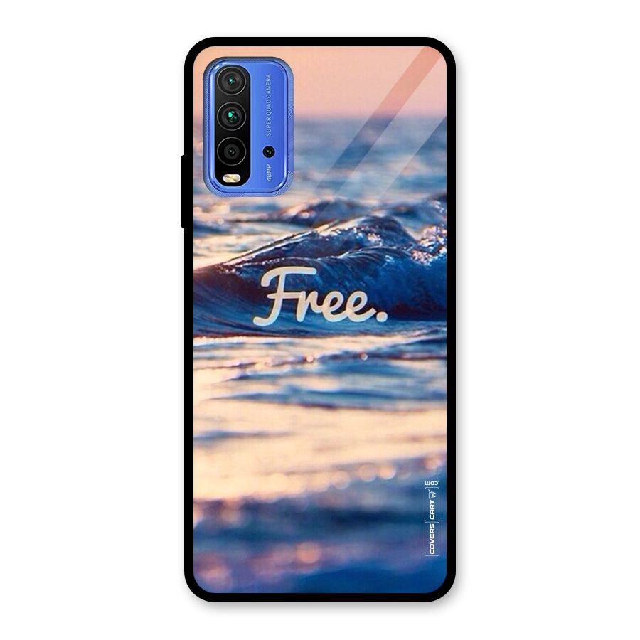 Set Yourself Free Glass Back Case for Redmi 9 Power