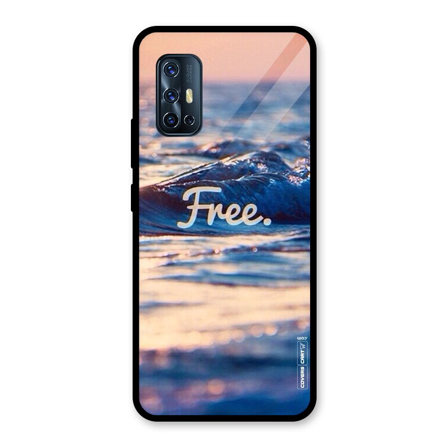 Set Yourself Free Glass Back Case for Vivo V17