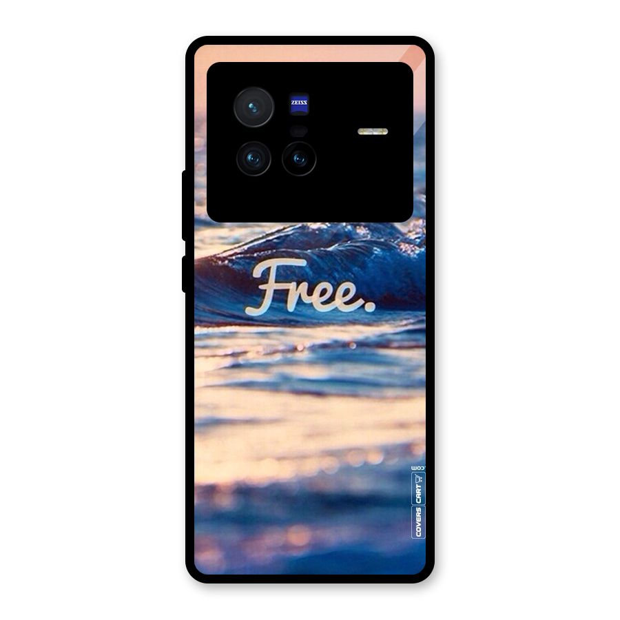 Set Yourself Free Glass Back Case for Vivo X80