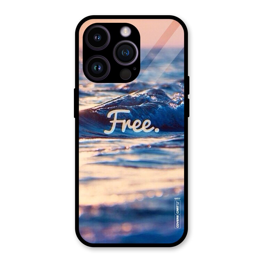 Set Yourself Free Glass Back Case for iPhone 14 Pro
