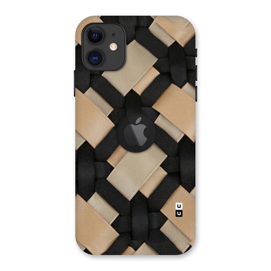 Shade Thread Back Case for iPhone 11 Logo Cut