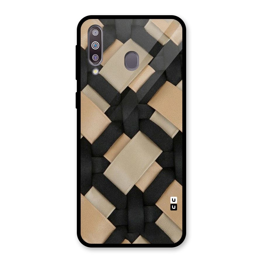 Shade Thread Glass Back Case for Galaxy M30