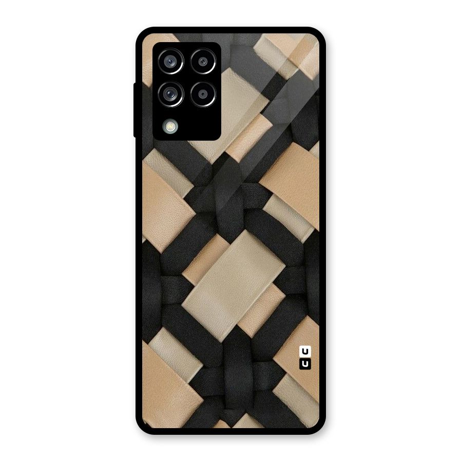 Shade Thread Glass Back Case for Galaxy M53 5G