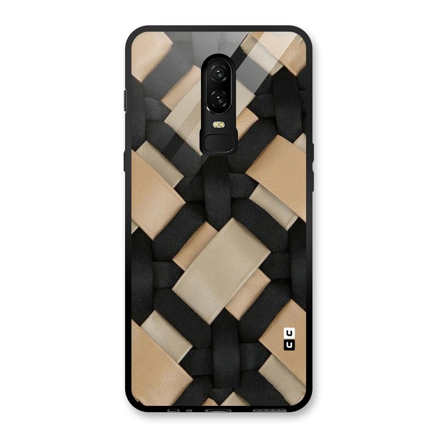 Shade Thread Glass Back Case for OnePlus 6