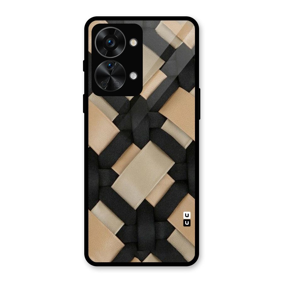 Shade Thread Glass Back Case for OnePlus Nord 2T