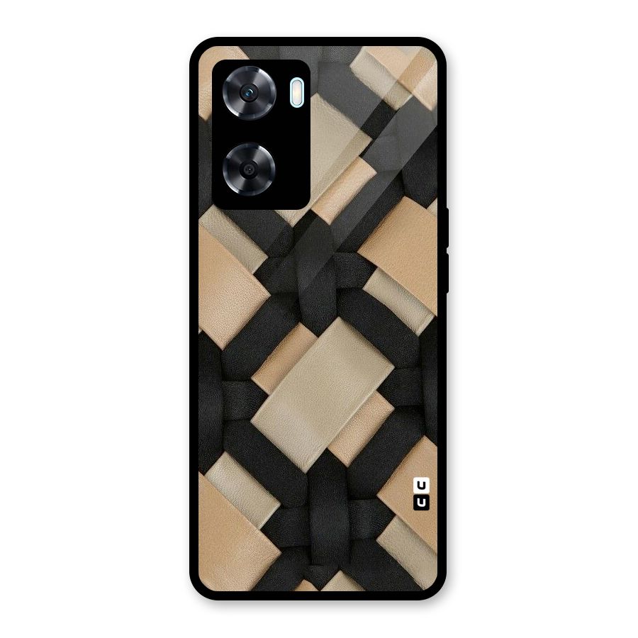 Shade Thread Glass Back Case for Oppo A77