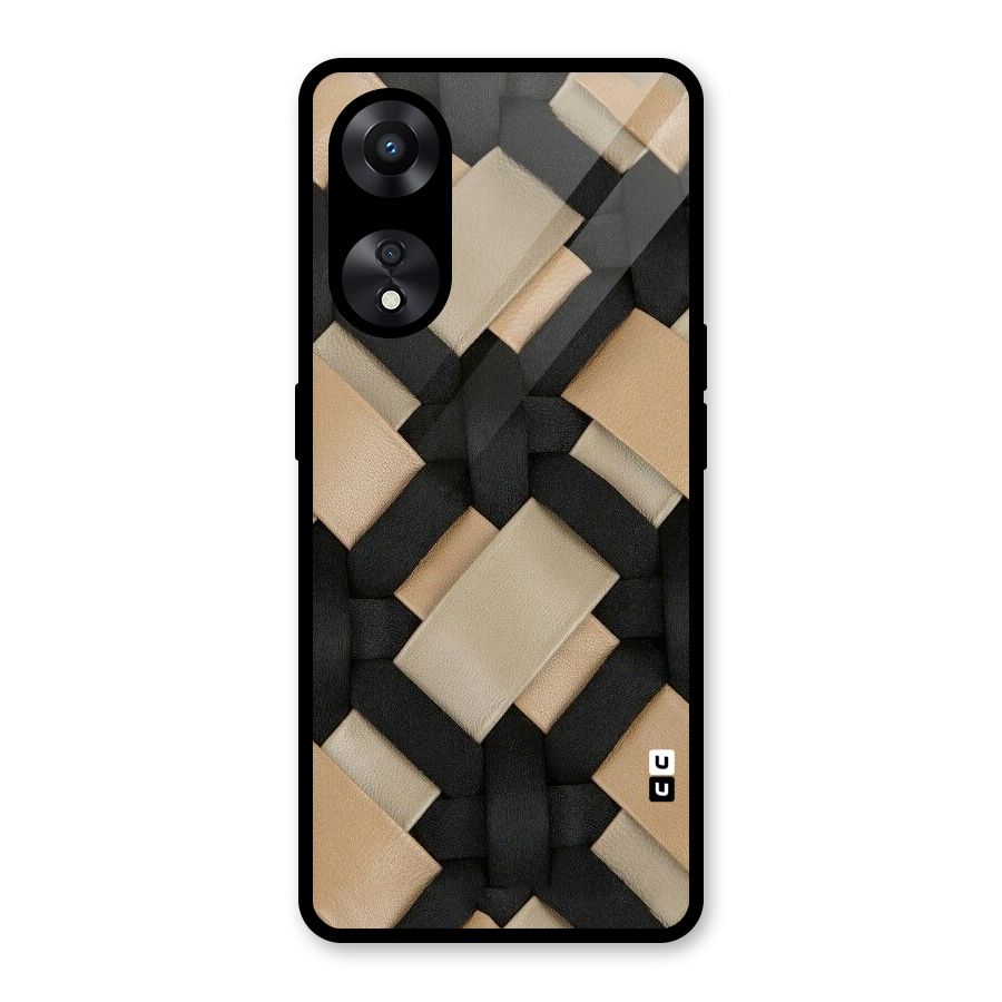 Shade Thread Glass Back Case for Oppo A78