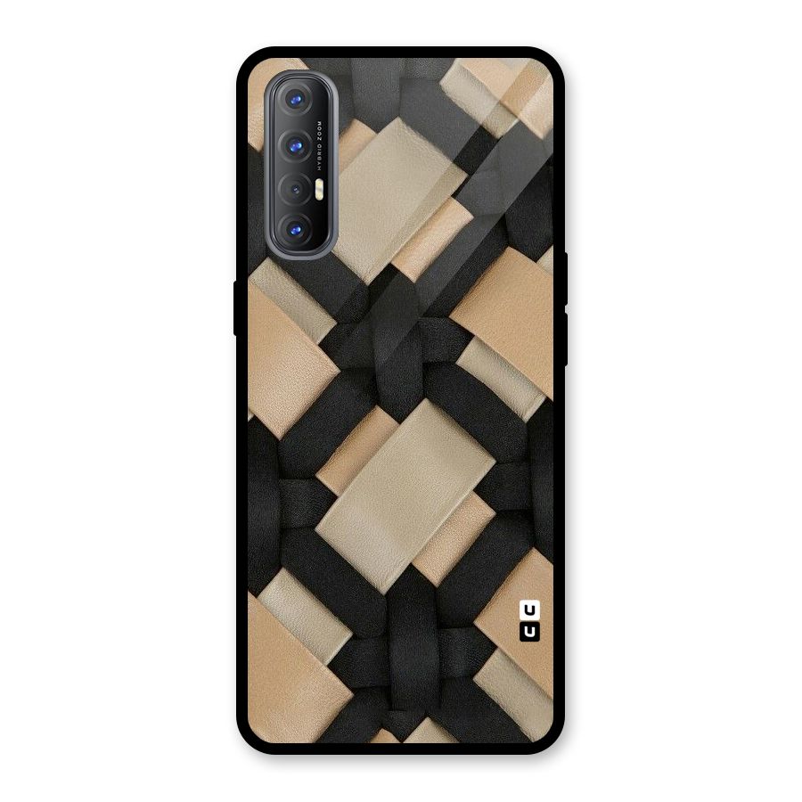 Shade Thread Glass Back Case for Oppo Reno3 Pro
