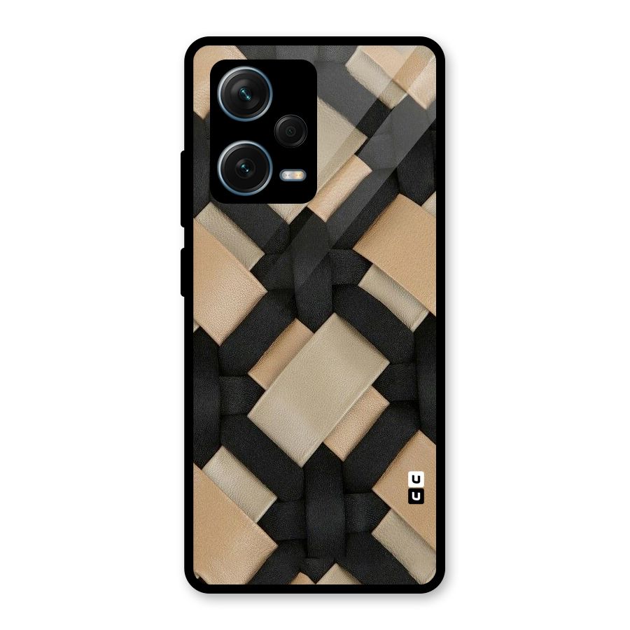 Shade Thread Glass Back Case for Redmi Note 12 Pro Plus 5G