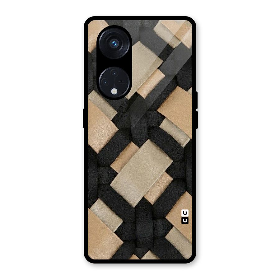 Shade Thread Glass Back Case for Reno8 T 5G
