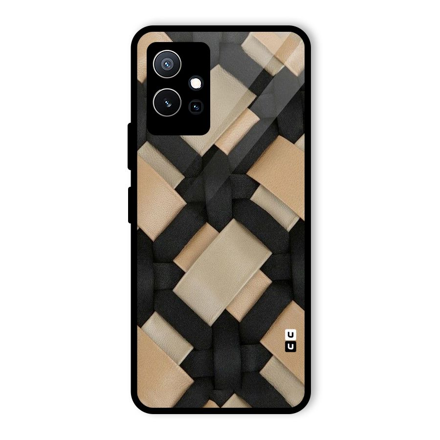 Shade Thread Glass Back Case for Vivo Y75 5G