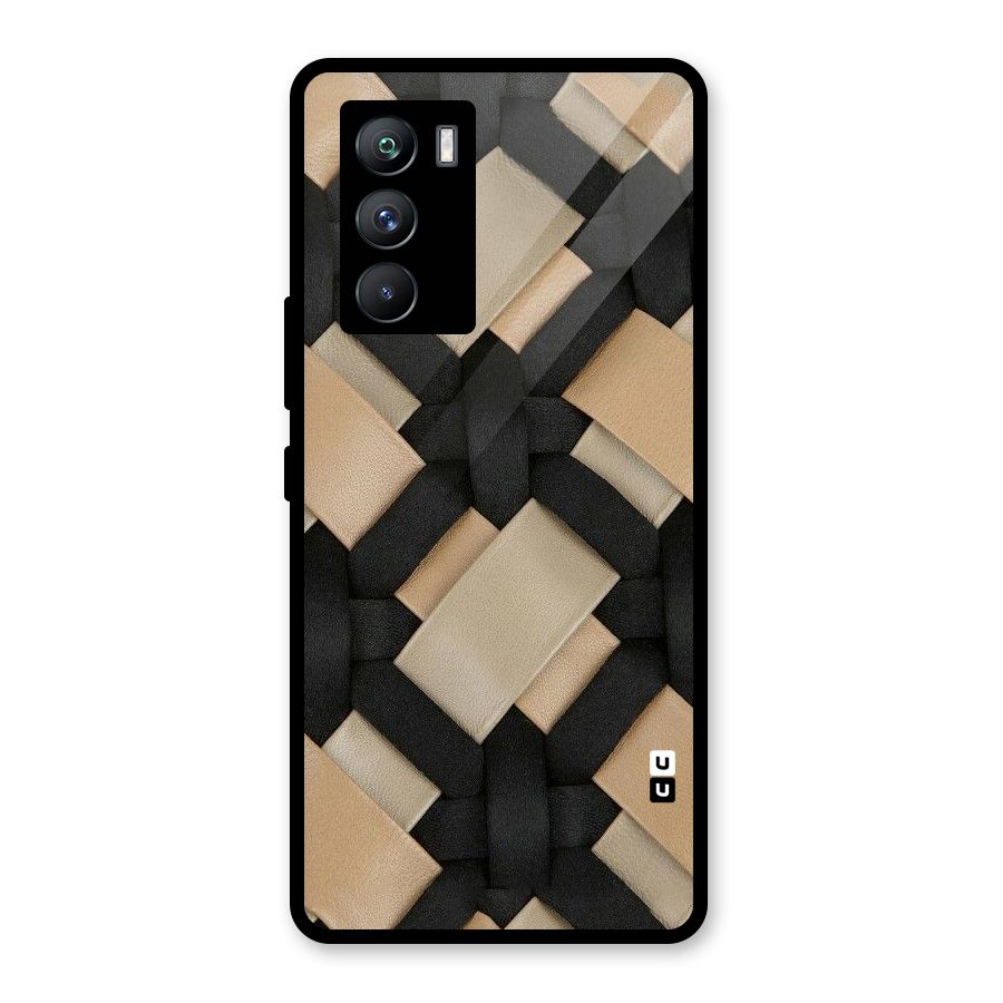 Shade Thread Glass Back Case for Vivo iQOO 9 SE