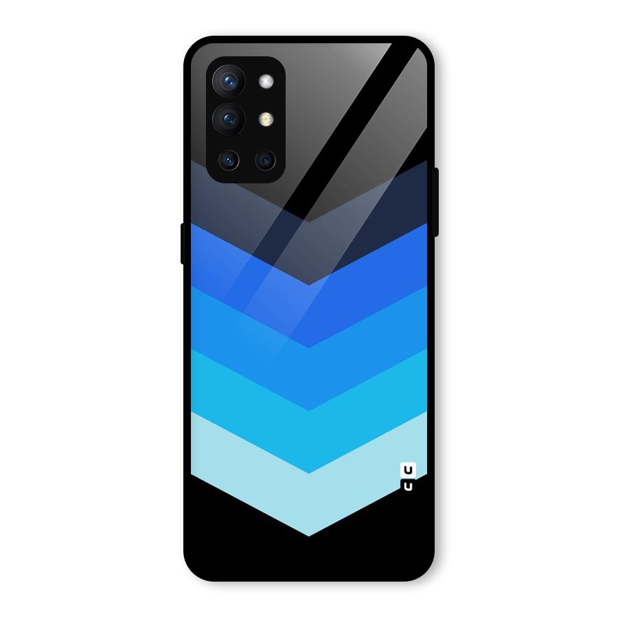 Shades Colors Glass Back Case for OnePlus 9R