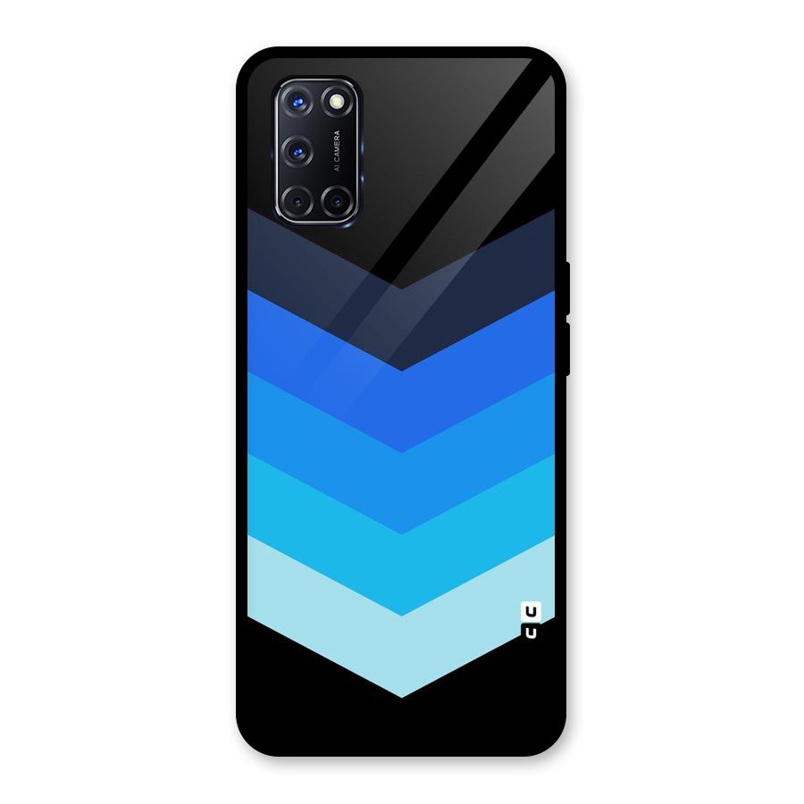Shades Colors Glass Back Case for Oppo A52