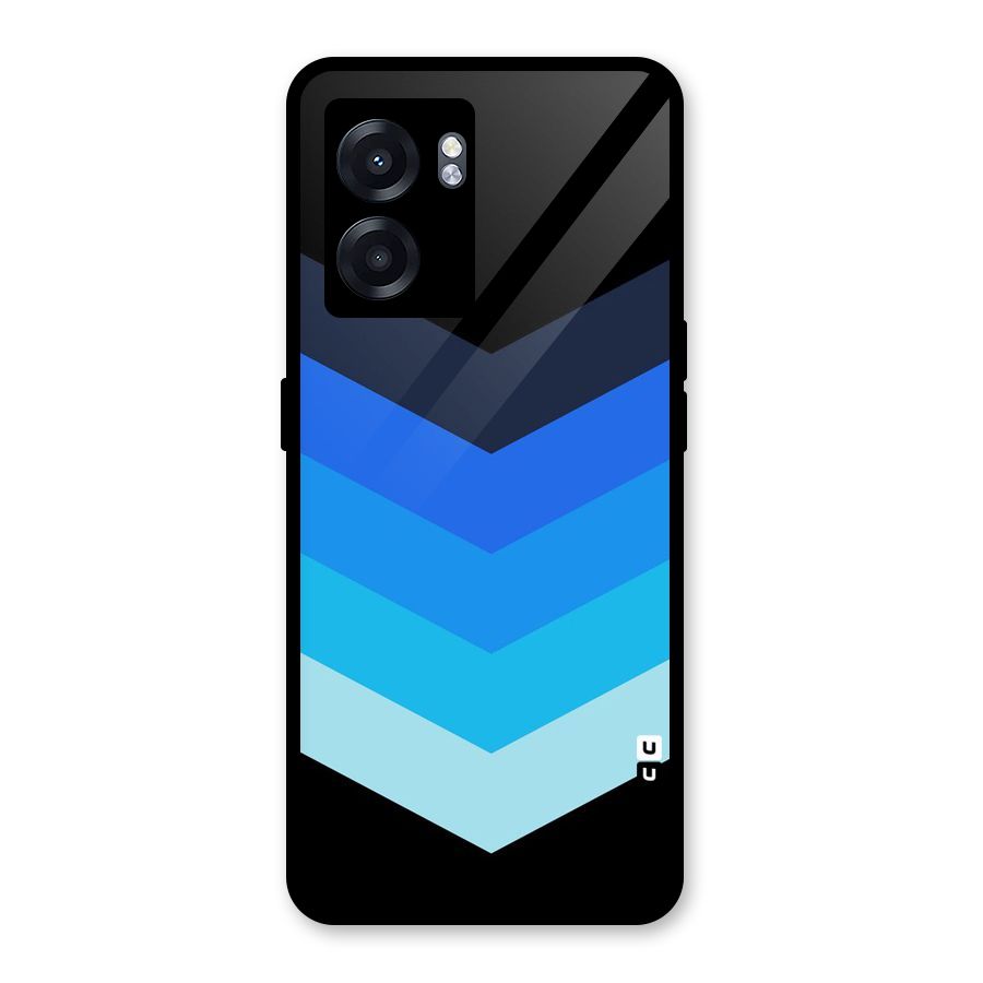 Shades Colors Glass Back Case for Oppo K10 (5G)