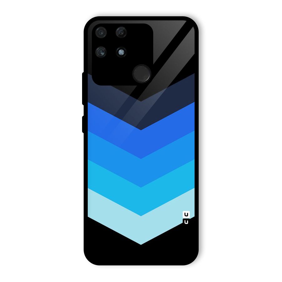 Shades Colors Glass Back Case for Realme Narzo 50A