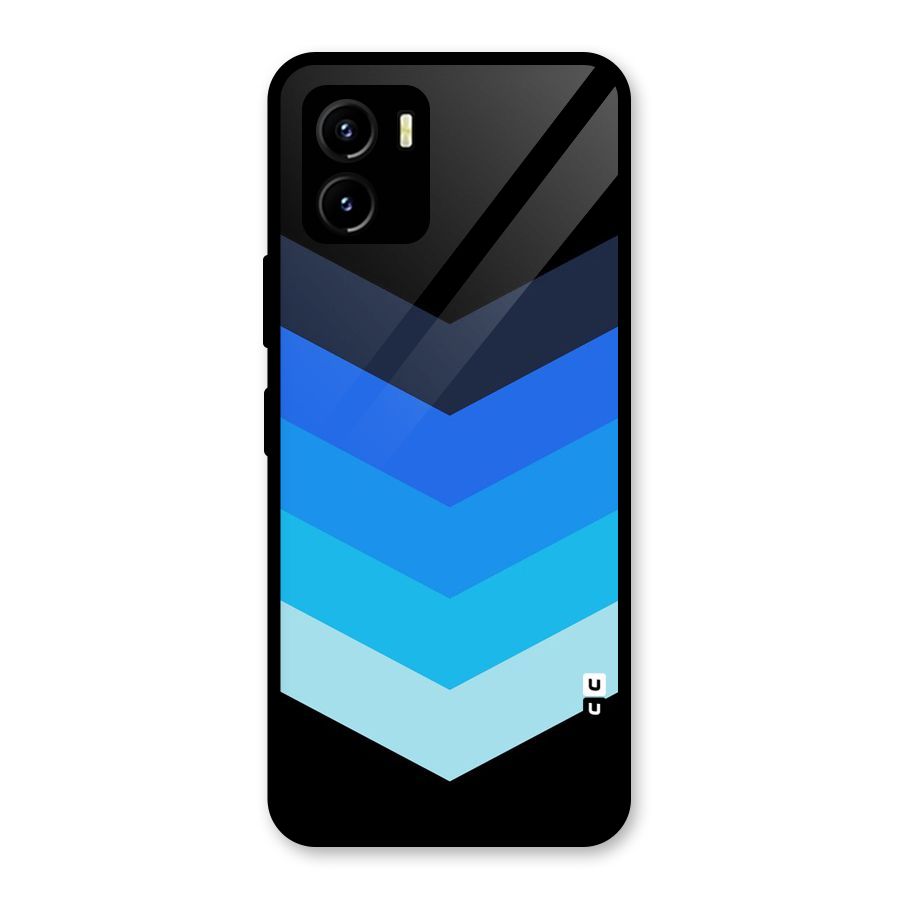 Shades Colors Glass Back Case for Vivo Y15s