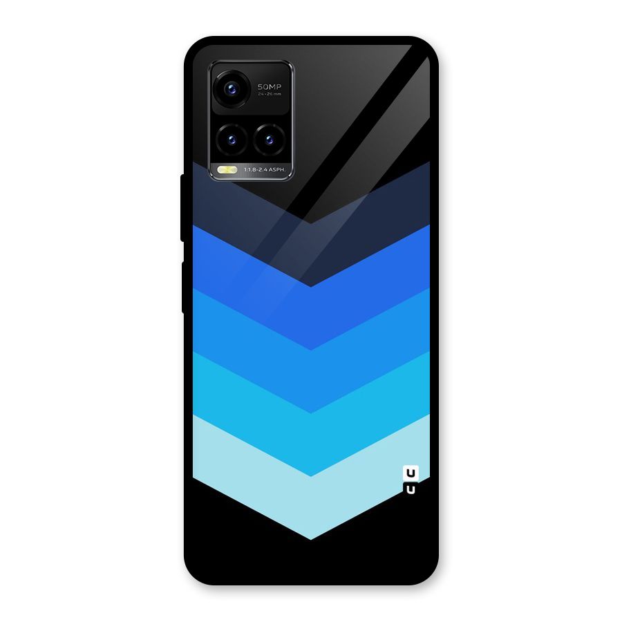 Shades Colors Glass Back Case for Vivo Y21 2021