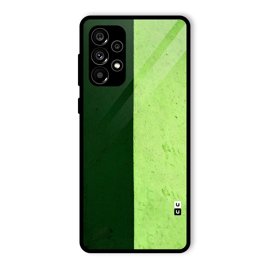 Shades Half Glass Back Case for Galaxy A73 5G