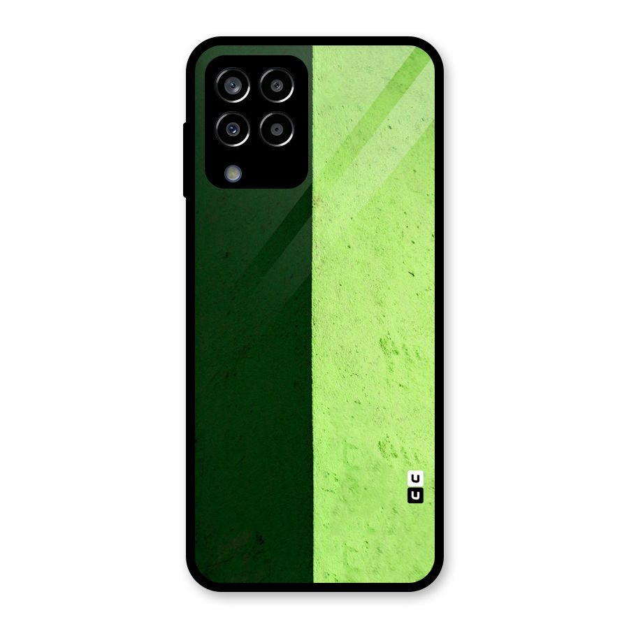 Shades Half Glass Back Case for Galaxy M33