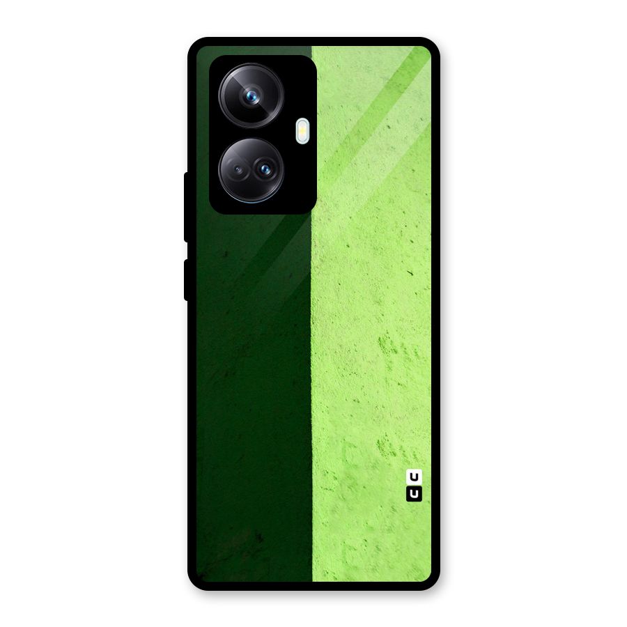Shades Half Glass Back Case for Realme 10 Pro Plus