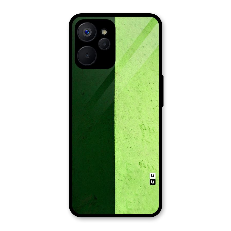 Shades Half Glass Back Case for Realme 9i 5G