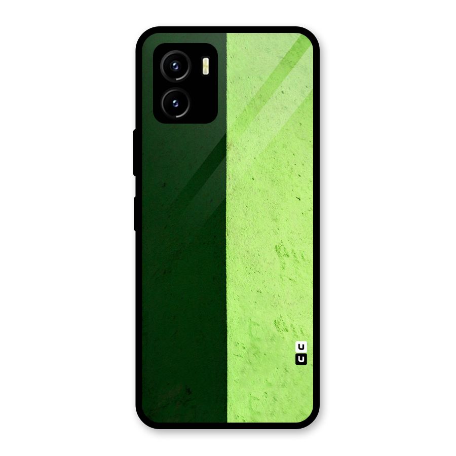 Shades Half Glass Back Case for Vivo Y15s
