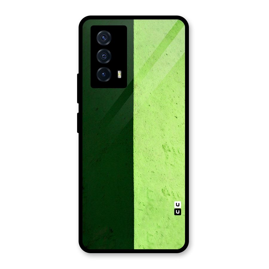 Shades Half Glass Back Case for Vivo iQOO Z5