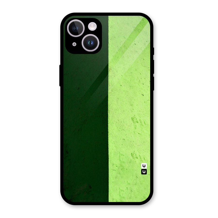 Shades Half Glass Back Case for iPhone 14 Plus