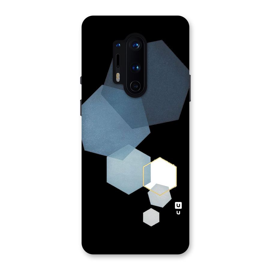 Shades Of Blue Shapes Back Case for OnePlus 8 Pro