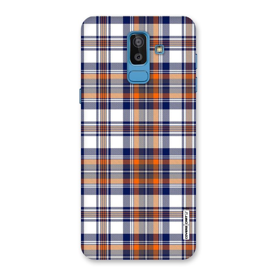 Shades Of Check Back Case for Galaxy On8 (2018)