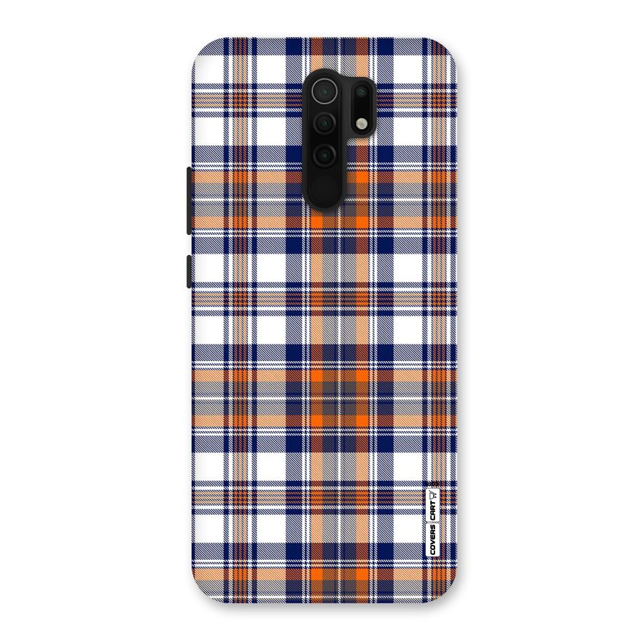 Shades Of Check Back Case for Poco M2