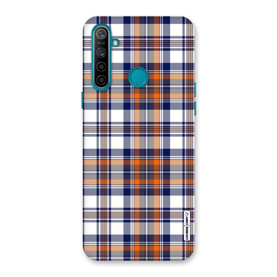 Shades Of Check Back Case for Realme 5i
