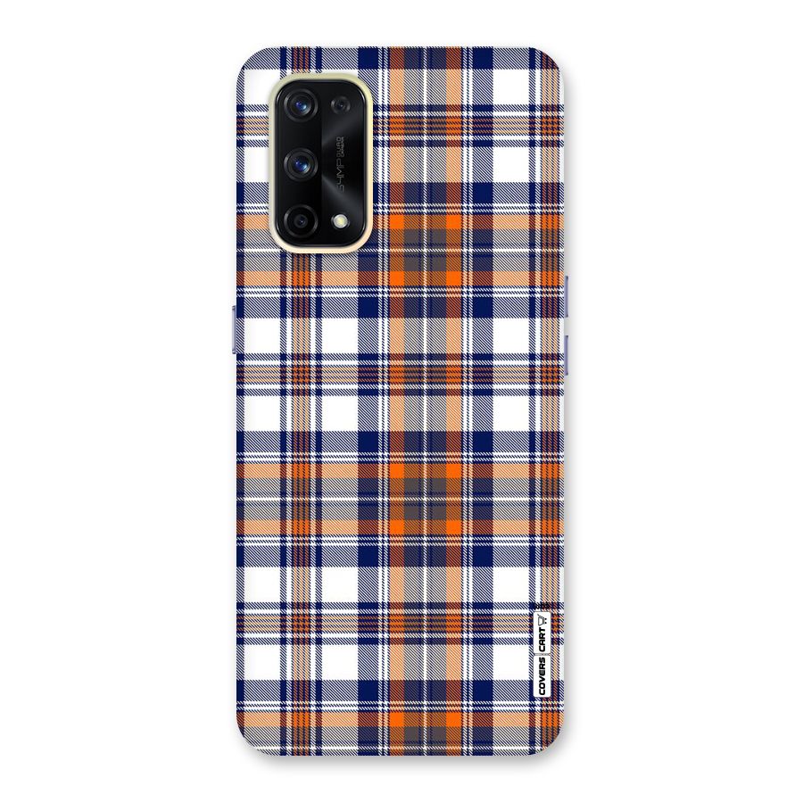 Shades Of Check Glass Back Case for Realme X7 Pro