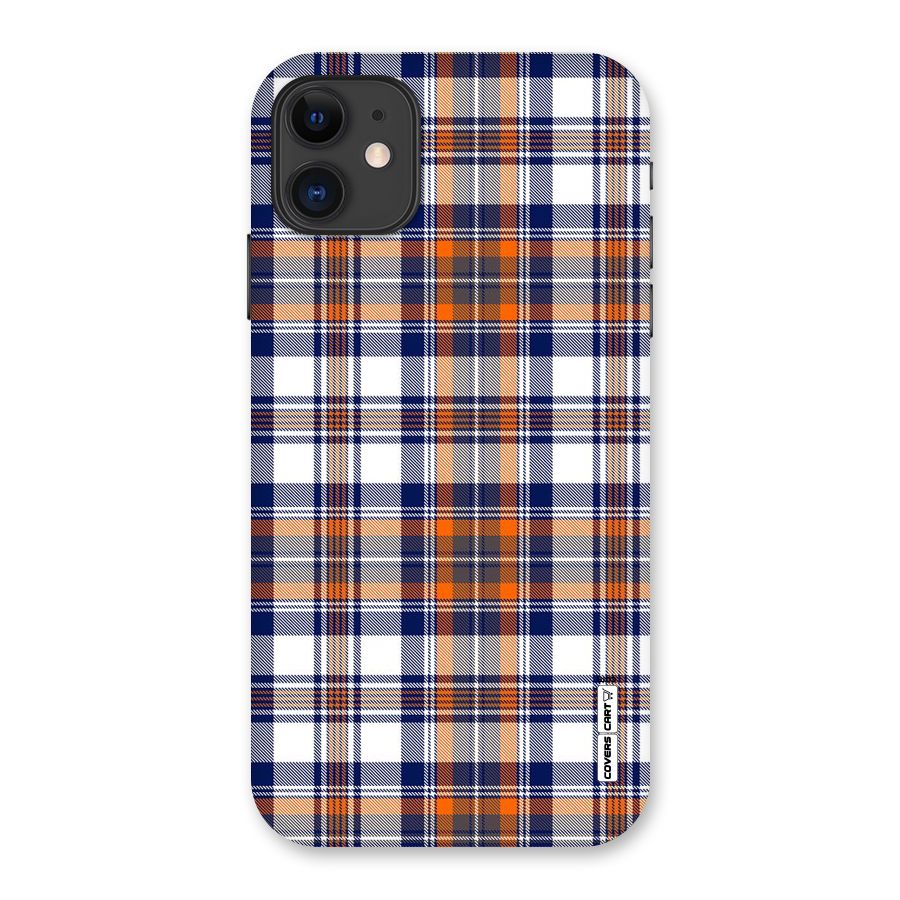 Shades Of Check Back Case for iPhone 11