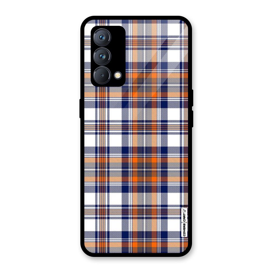 Shades Of Check Glass Back Case for Realme GT Master Edition