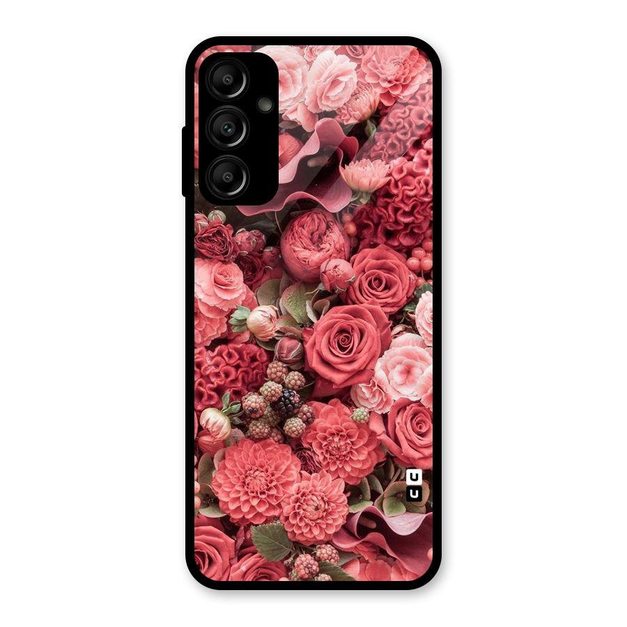 Shades Of Peach Glass Back Case for Galaxy A14 5G
