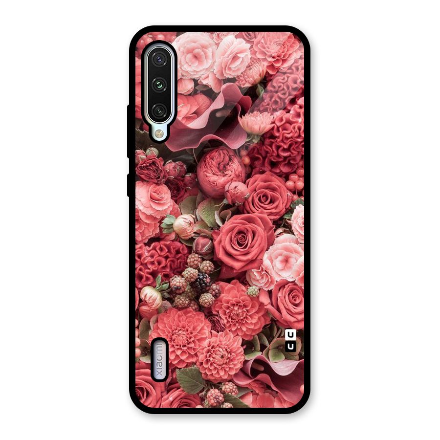 Shades Of Peach Glass Back Case for Mi A3